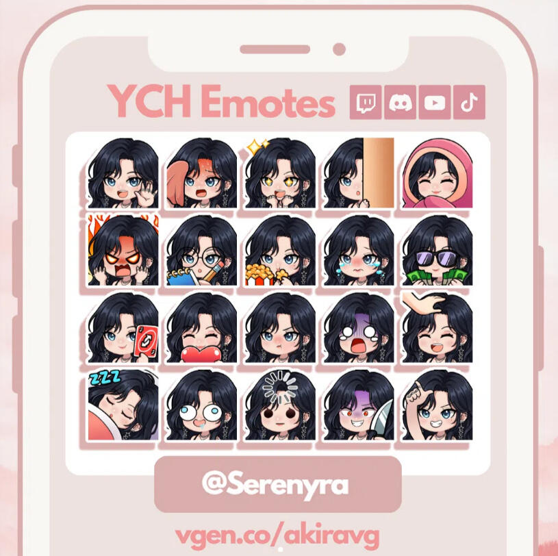 Emotes by Akira