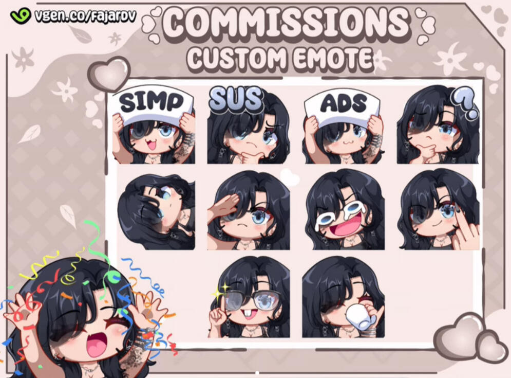 Emotes by FajarDV