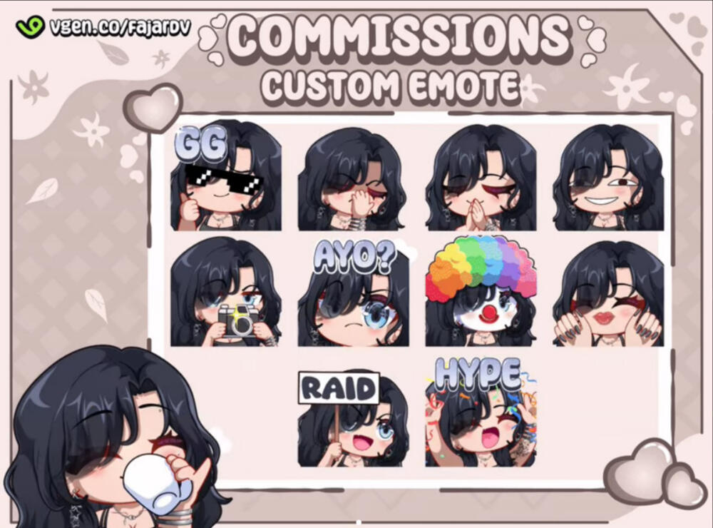 Emotes by FajarDV